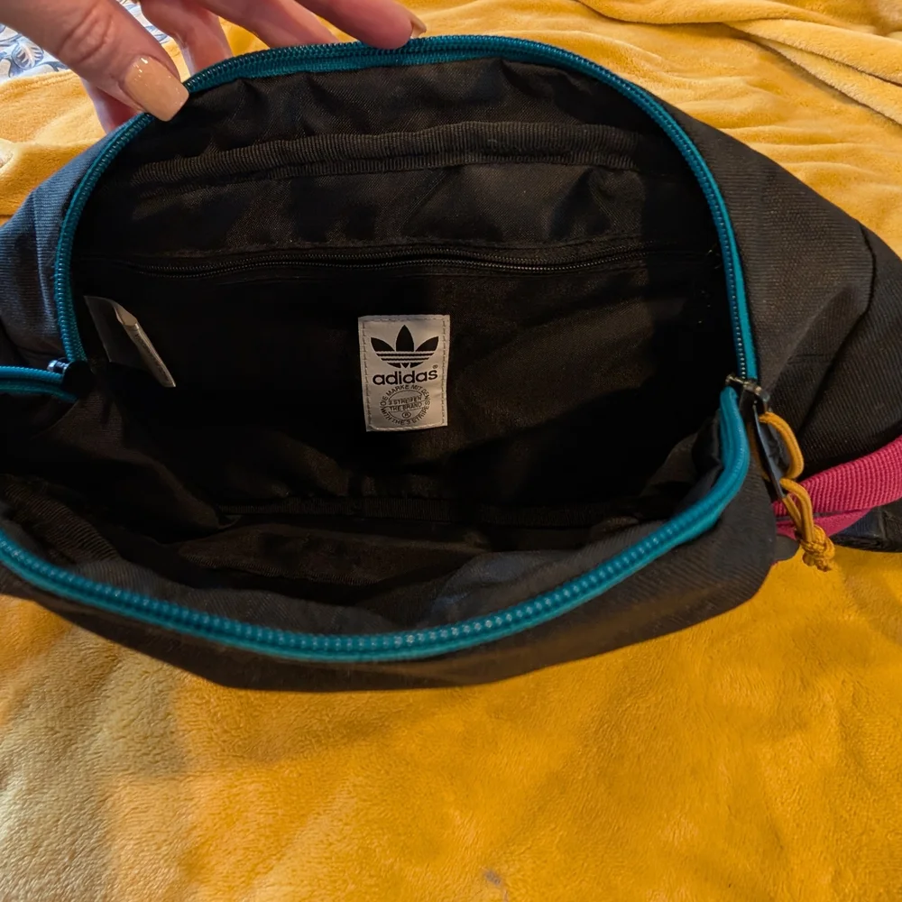 Adidas Black Waist Bag - Picture 3 of 5